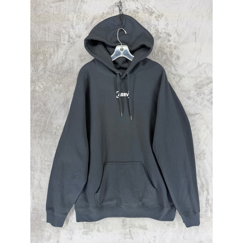 ASRV San Diego Trainers Club Hoodie Mens 2XL Black Heavyweight Fleece IND5000PC